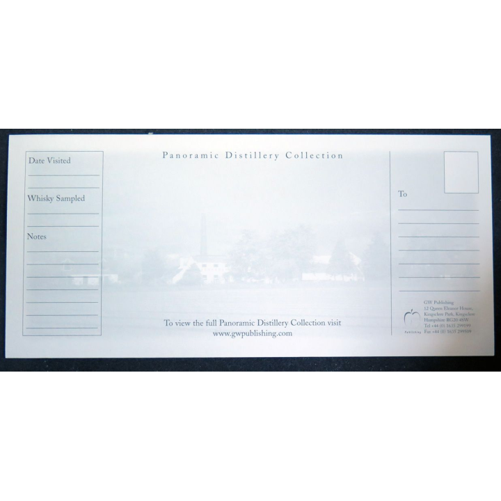 Carte postale Whisky Benromach Distillery 25 x 11,5 cm