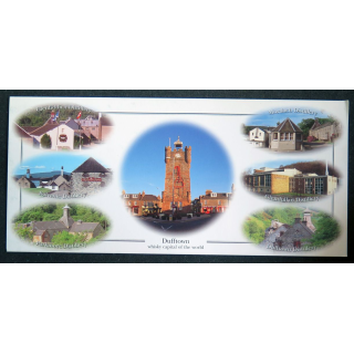 Carte postale de Dufftown Whisky capital of the world 25 x 11,5 cm