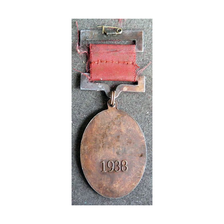CHINE : médaille du mérite sportif de la jeunesse du Nord ouest de Chine contre l'invasion du Japon