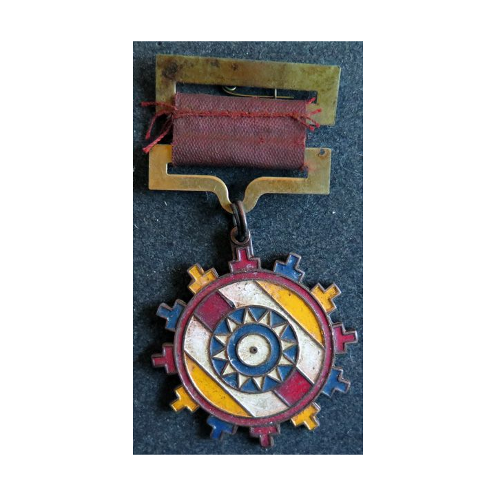 CHINE : médaille de l'école des transmissions du Kuomintang KMT