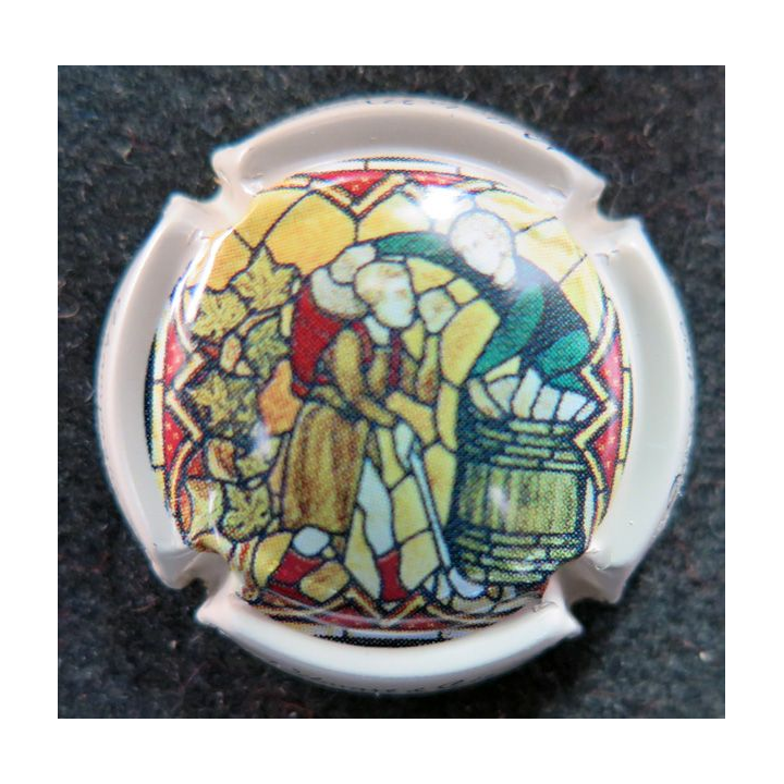 Capsule Muselet de bouteille de champagne VILMART et Cie n° 25 Contour crème 