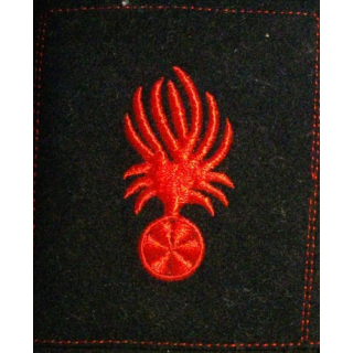 BSPP : INSIGNE DE COL DES SAPEURS POMPIERS DE PARIS (RÉÉDITION)