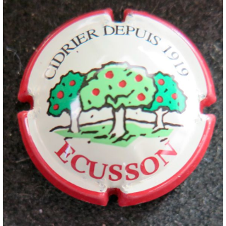 Capsule Muselet de bouteille de cidre ECUSSON cidrier depuis 1919