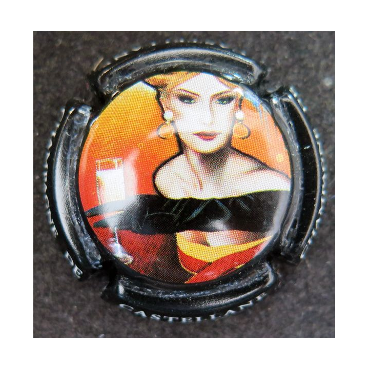 Capsule Muselet de bouteille de champagne De CASTELLANE n° 78