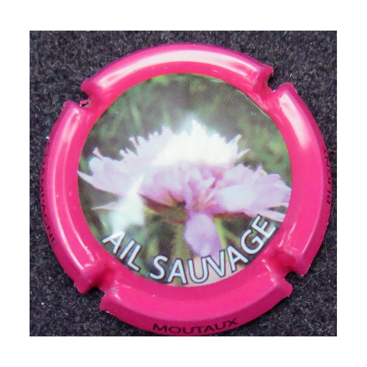 Capsule Muselet de bouteille de champagne MOUTAUX n° 27d Ail sauvage