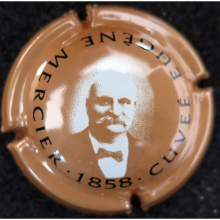 Capsule Muselet de bouteille de champagne MERCIER n° 36 Marron clair 
