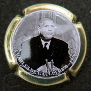 Capsule Muselet de bouteille de champagne MIGNON Pierre n° 228b Contour Or