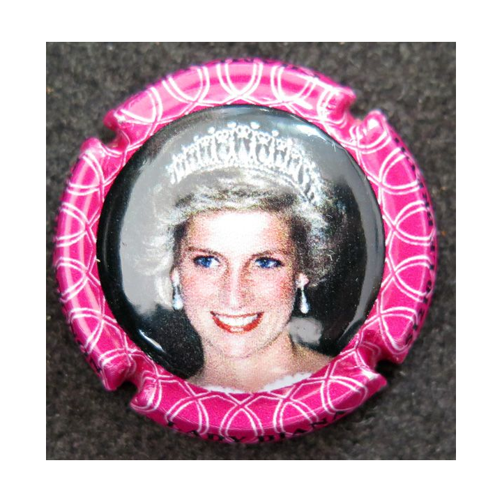 Capsule Muselet de bouteille de champagne MIGNON Pierre n° 243 Lady Diana