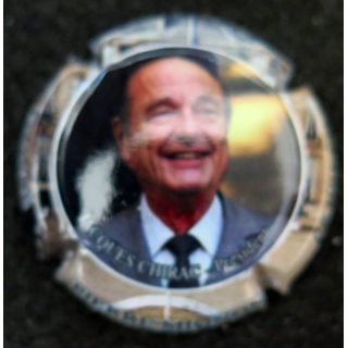 Capsule Muselet de bouteille de champagne MIGNON Pierre n° 242 Jacques Chirac
