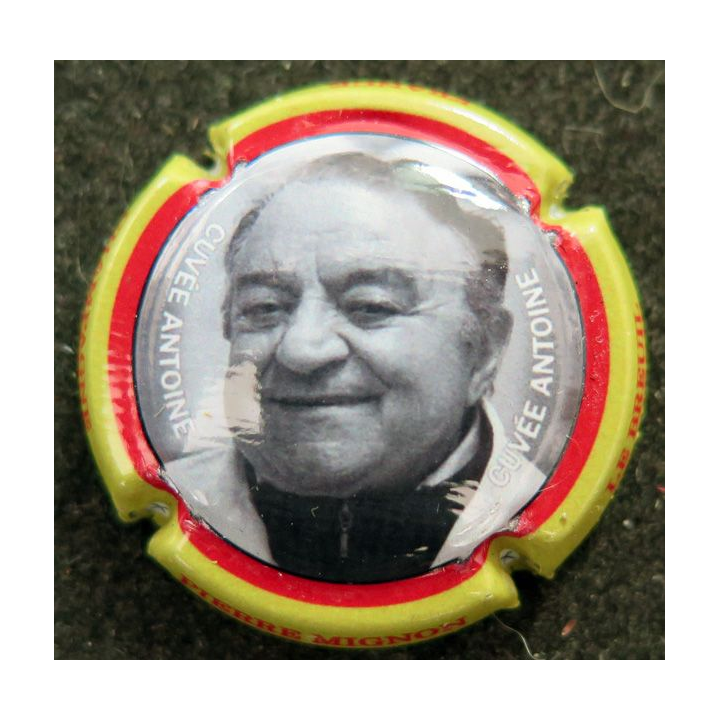 Capsule Muselet de bouteille de champagne MIGNON Pierre n° S167 Rungis Cuvée Antoine