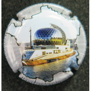 Capsule Muselet de bouteille de champagne GENERIQUE Les Départements Français 92