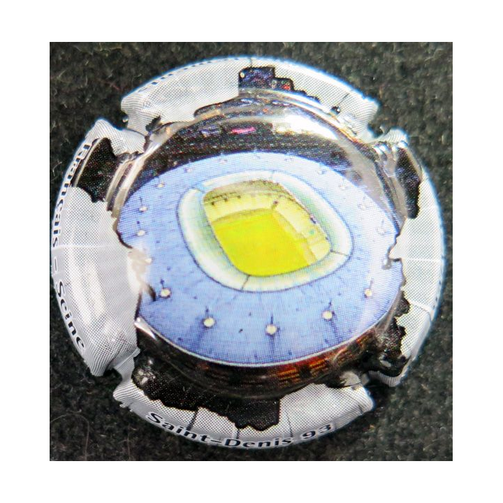 Capsule Muselet de bouteille de champagne GENERIQUE n° 1176 Département 93