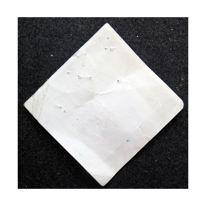 Etiquette "En hommage aux victimes du 8 février 1962" 5x5 cm