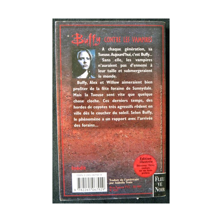 Buffy : La lune des coyotes de John Vornholt aux Editions Fleuve Noir