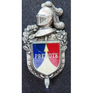 Gendarmerie Prévôté du 2° corps d'armée forces françaises Allemagne écu Delsart G.2832 et plateau Tailandier