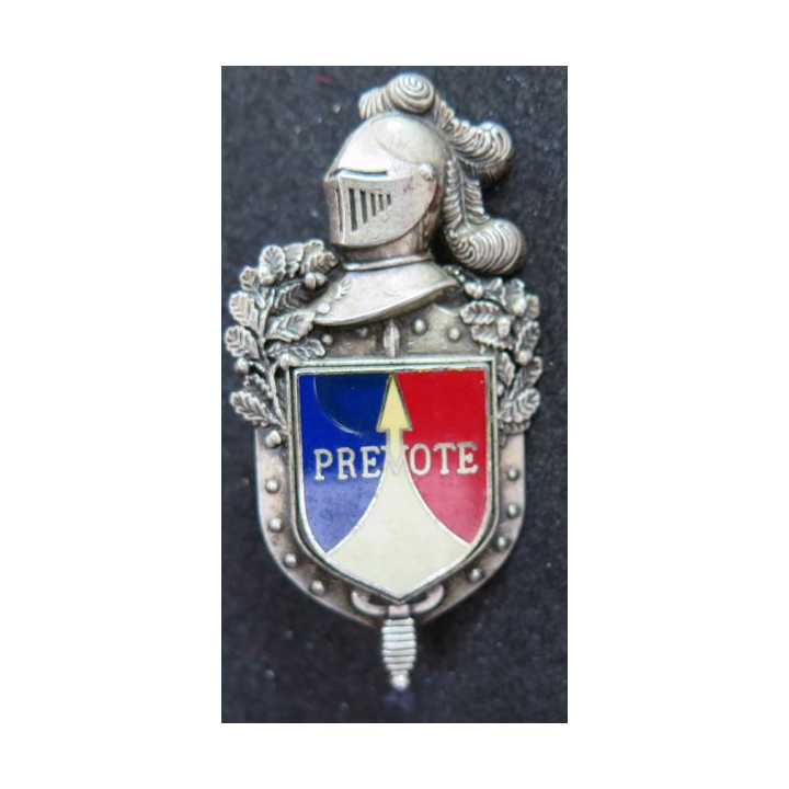 Gendarmerie Prévôté du 2° corps d'armée forces françaises Allemagne écu Delsart G.2832 et plateau Tailandier