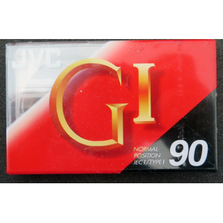 Lot de 3 cassettes magnétiques audio JVC G 1-90 Neuves