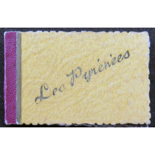 Lot de 16 cartes photographiques Les Pyrénées 7 x 4,5 cm