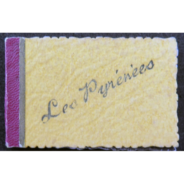 Lot de 16 cartes photographiques Les Pyrénées 7 x 4,5 cm