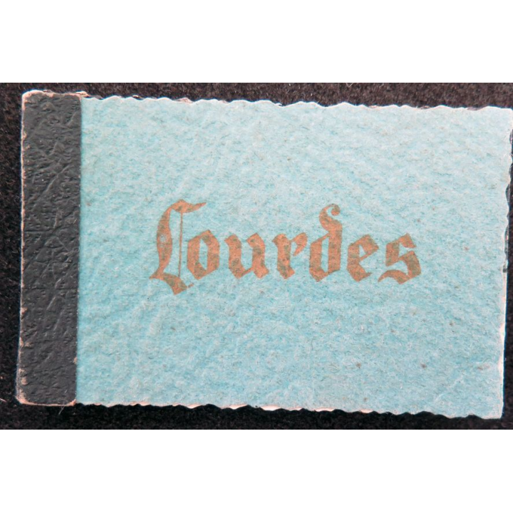 Lot de 15 cartes photographiques Lourdes en couleur 7 x 4,5 cm années 1950