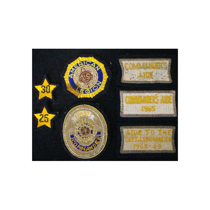 USA : LOT DE 6 PATCHES DE L'AMERICAN LEGION