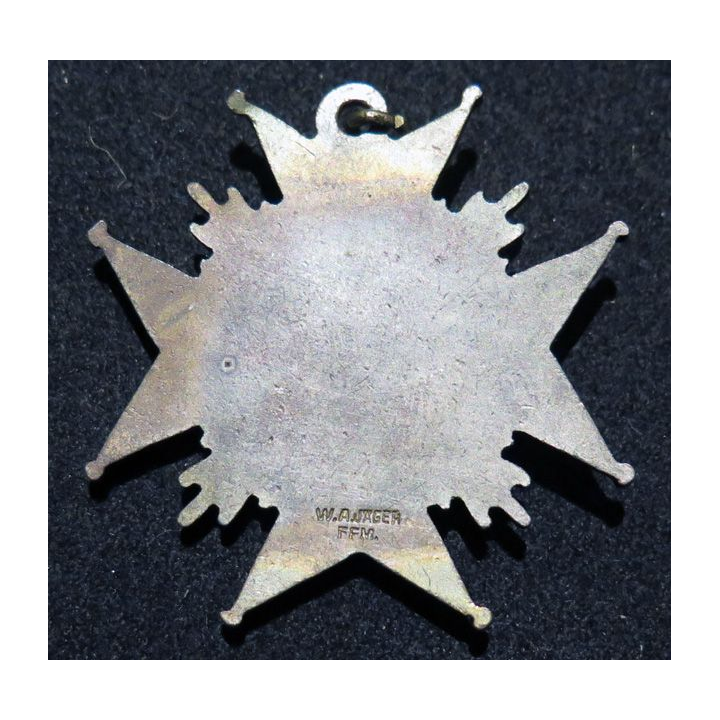 Médaille de carnaval allemand en émail 1919-1933 dimension 4,3 cm