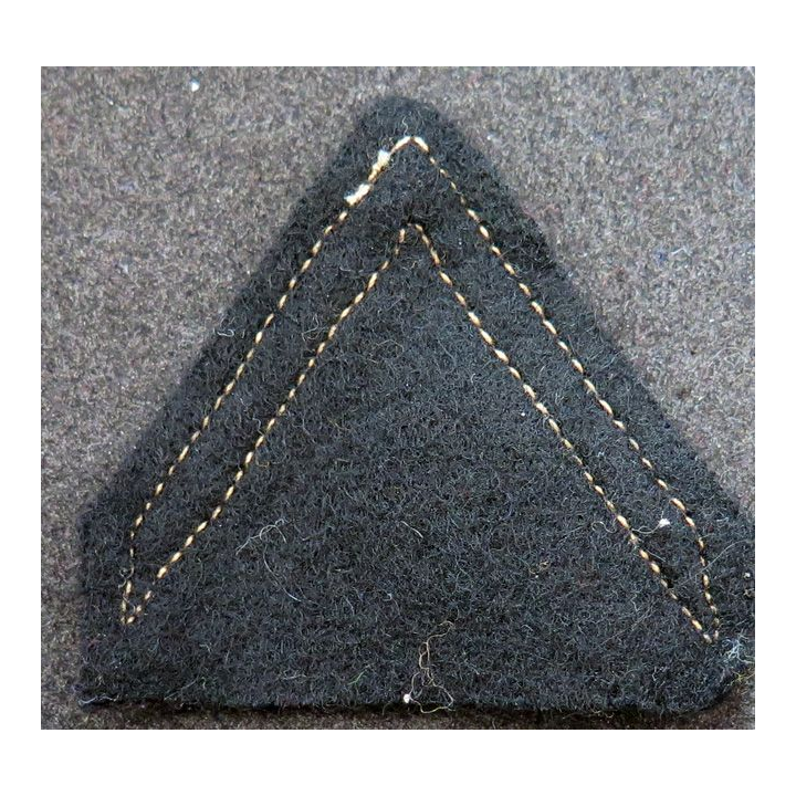 Galon de Sergent PDL doré sur tissu noir