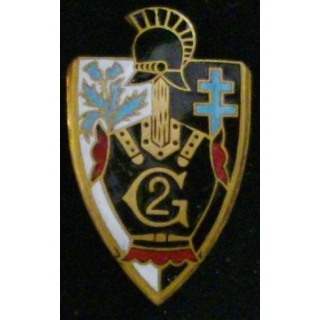2° régiment du génie de fabrication Drago Béranger en émail