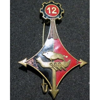 12° RG : 12° régiment du Génie Croix d'Agadès