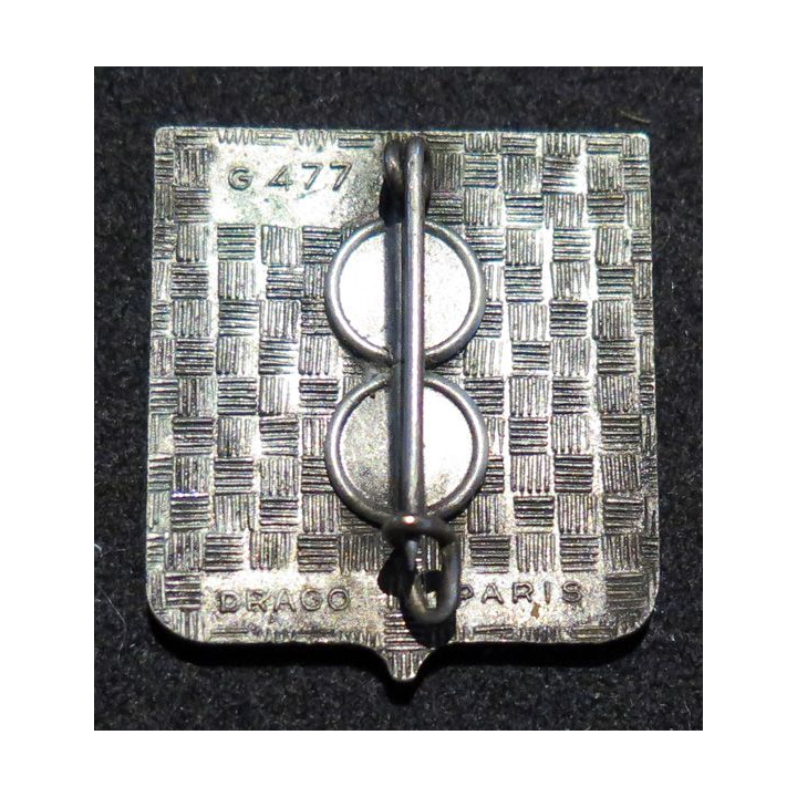152° RI : 152° régiment d'infanterie de fabrication Drago G. 423 en émail sur cuir (2 boléros)