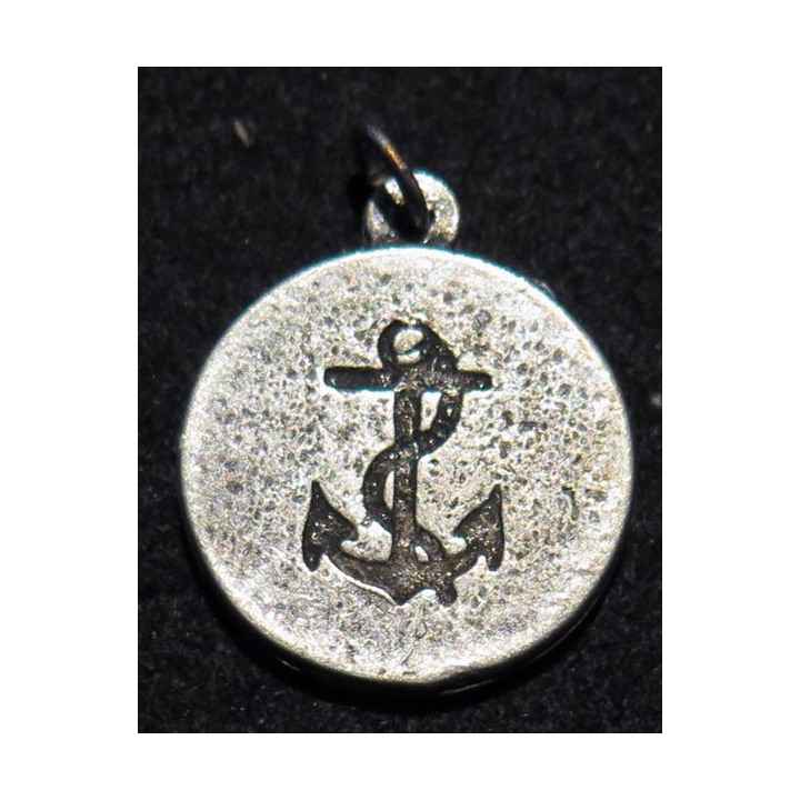 Médaille du Phare de la Baleine en métal argenté