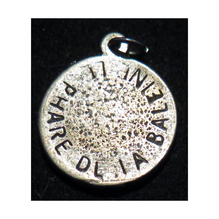Médaille du Phare de la Baleine en métal argenté