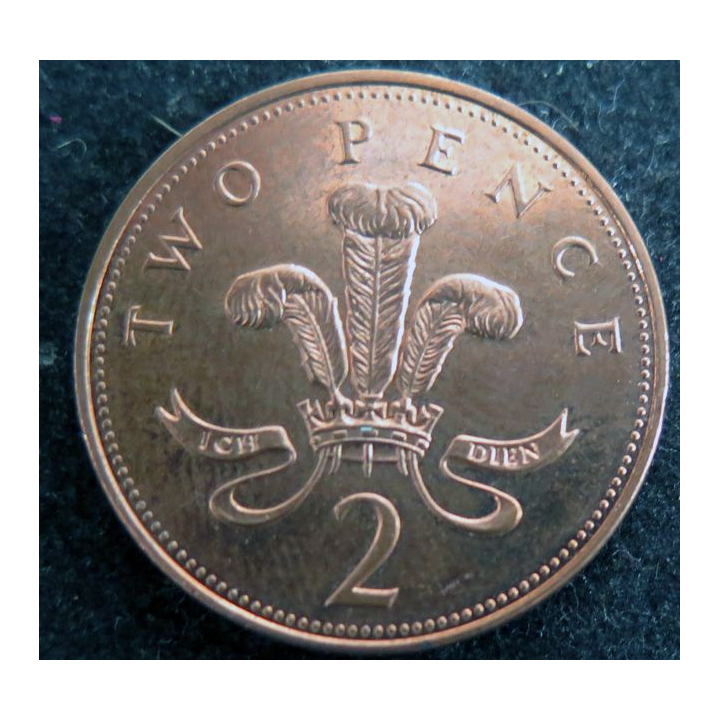 ROYAUME UNI : Pièce de Two Pence 2005 Elisabeth II