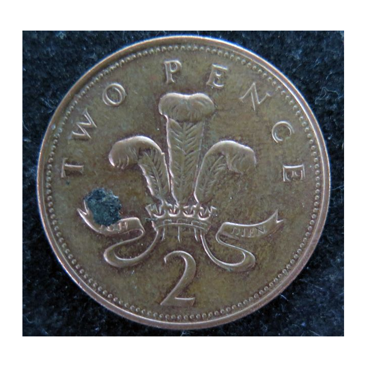 ROYAUME UNI : Pièce de Two Pence 2000 Elisabeth II
