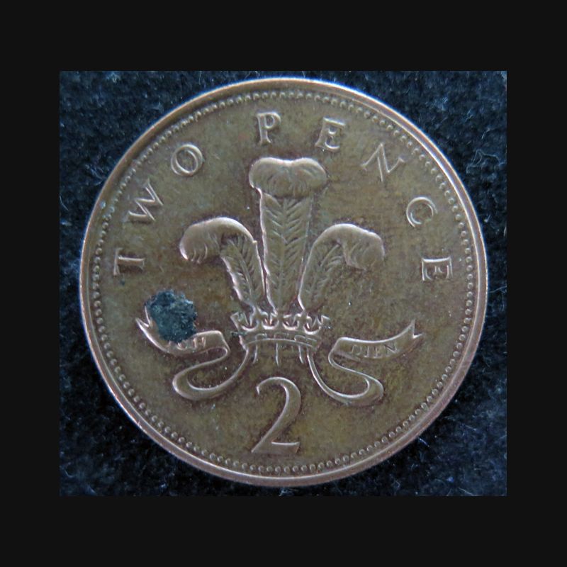 ROYAUME UNI Pièce de Two Pence 2000 Elisabeth II