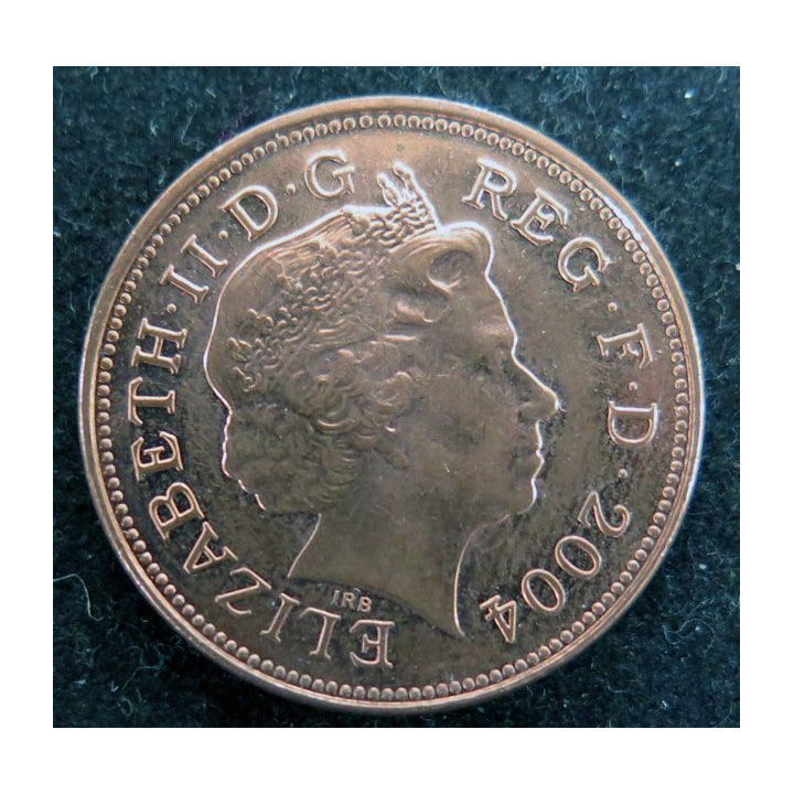 ROYAUME UNI : Pièce de Two Pence 2004 Elisabeth II