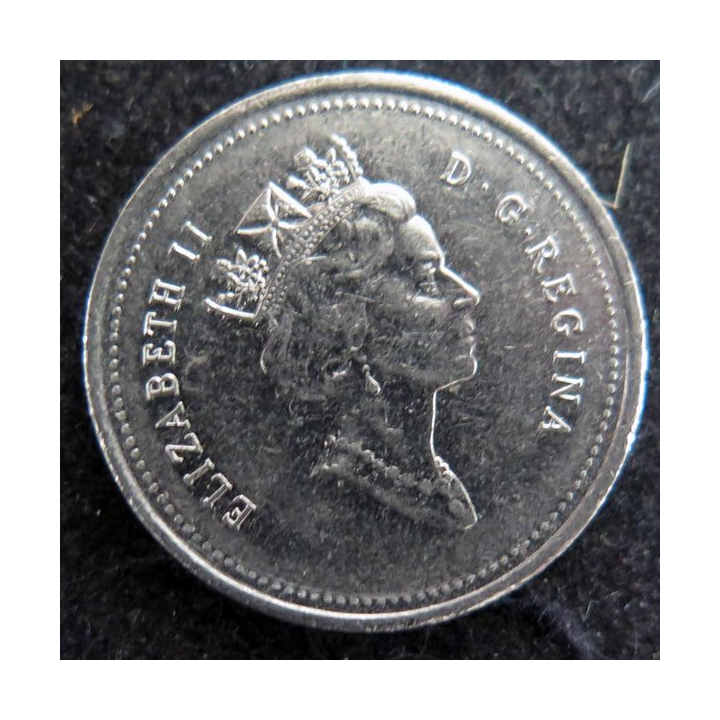 CANADA : Pièce de 25 cents 1996 Elisabeth II