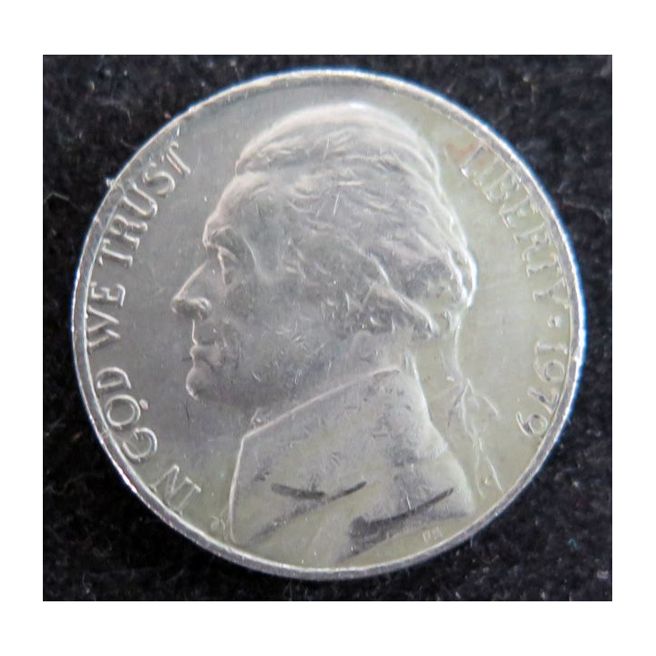 ETATS-UNIs : Pièce de 5 Cents 1979