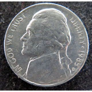 ETATS-UNIs : Pièce de 5 Cents 1979