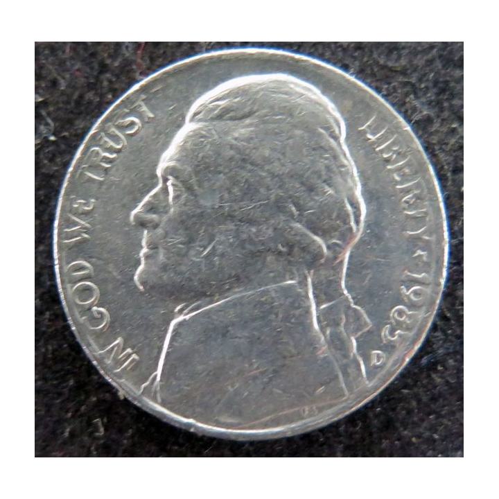 ETATS-UNIs : Pièce de 5 Cents 1979