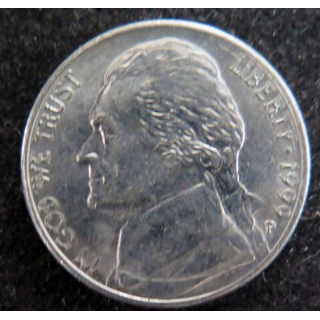 ETATS-UNIs : Pièce de 5 Cents 1999