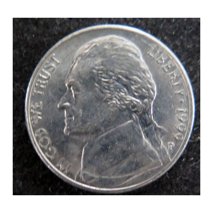 ETATS-UNIs : Pièce de 5 Cents 1999