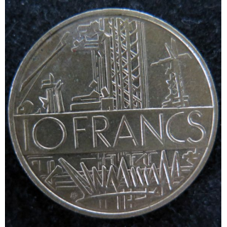 FRANCE : 10 Francs 1984 Mathieu