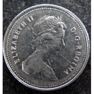 CANADA : Pièce de 5 cents 1979 Elisabeth II Castor