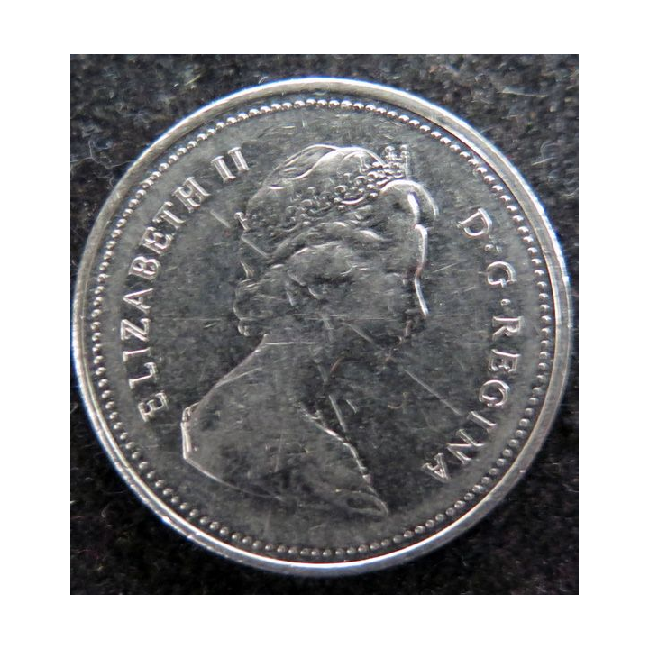 CANADA : Pièce de 5 cents 1979 Elisabeth II Castor