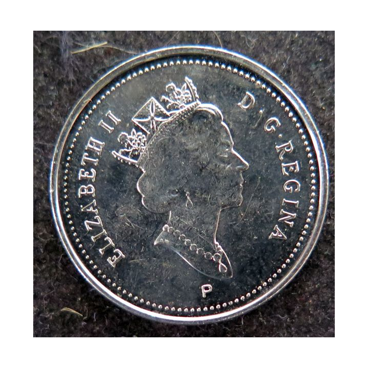 CANADA : Pièce de 5 cents 2003 Elisabeth II Castor