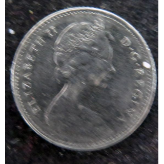 CANADA : Pièce de 10 cents 1978 Elisabeth II Voilier