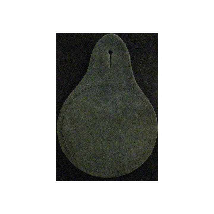 POLICE : PLAQUE DE POLICE EN TISSU SUR CUIR