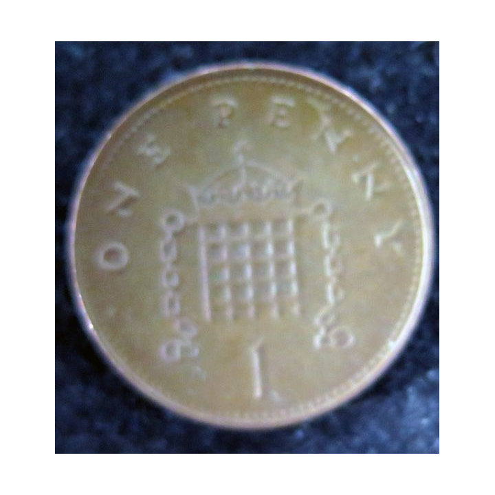 ROYAUME UNI : Pièce de 1 Penny 2000 Elisabeth II