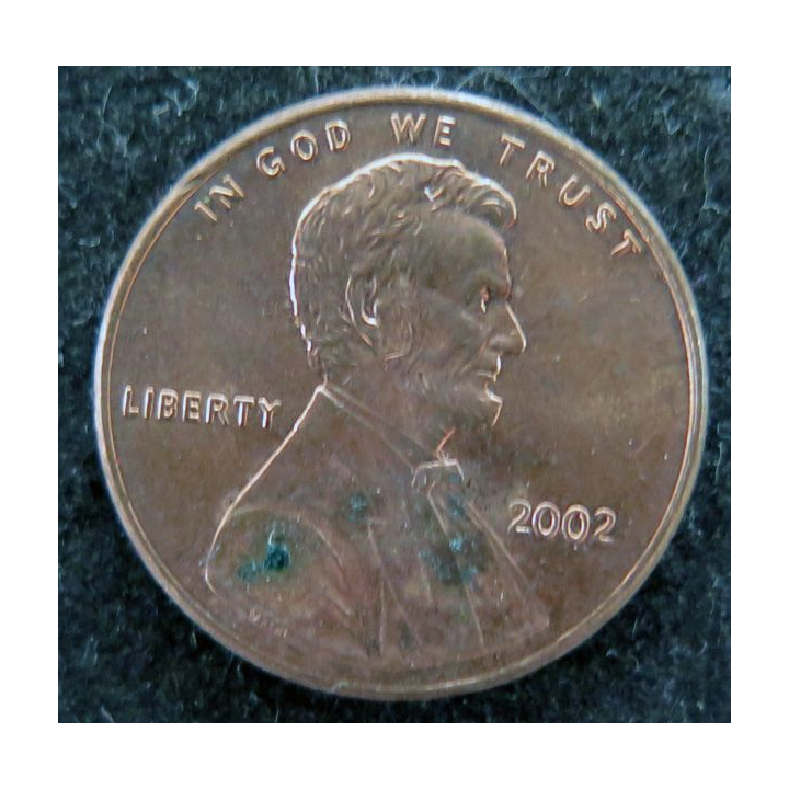 USA : Pièce de 1 Cent 2002